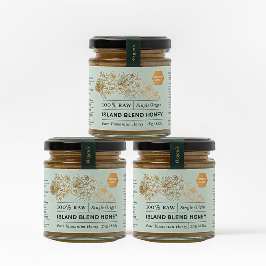 Flinders Island Blend Honey - 100% Raw, Botanical Blend